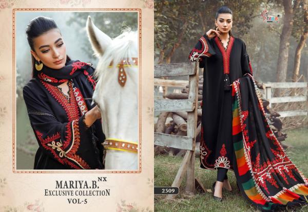 Shree Mariya B Exclusive Collection Vol 5 Nx Chiffon Dupatta Pakistani Suit